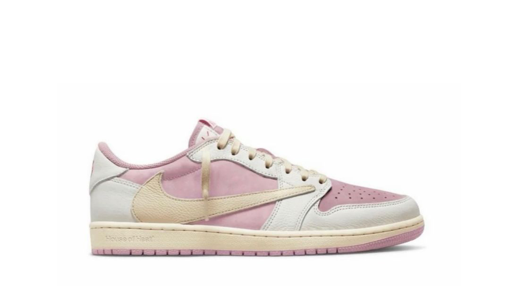 Jordan 1 Retro Low OG SP Travis Scott Shy Pink (UK5, 7 to 10 Days)