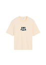 AMI Paris logo-patch T-shirt