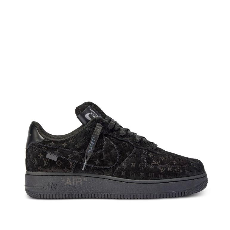 Louis Vuitton Nike Air Force 1 Low By Virgil Abloh Black